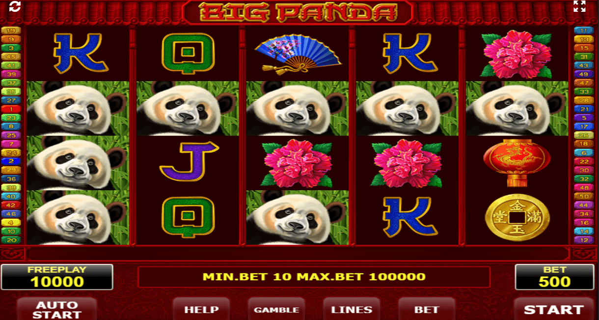 100 Pandas online slot