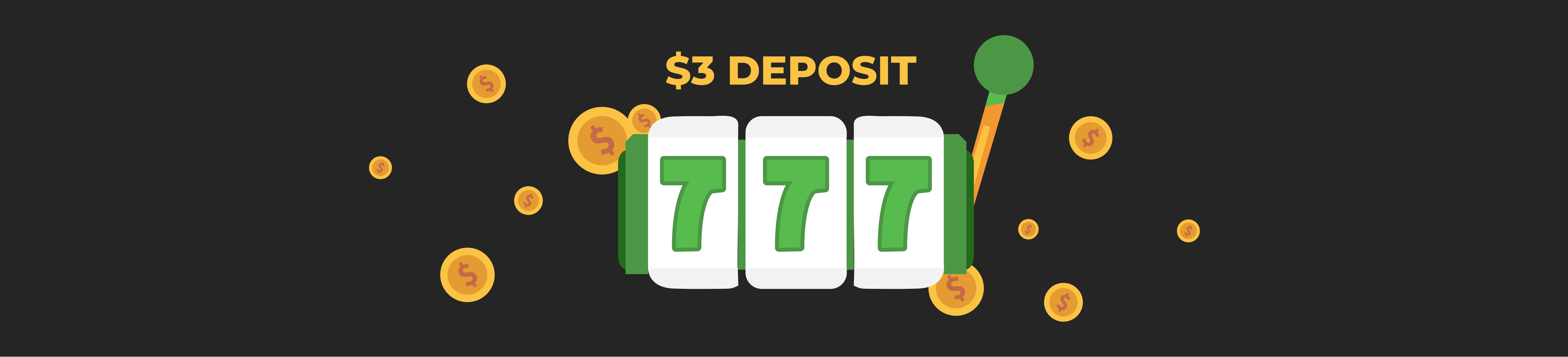 3 dollar deposit casino games