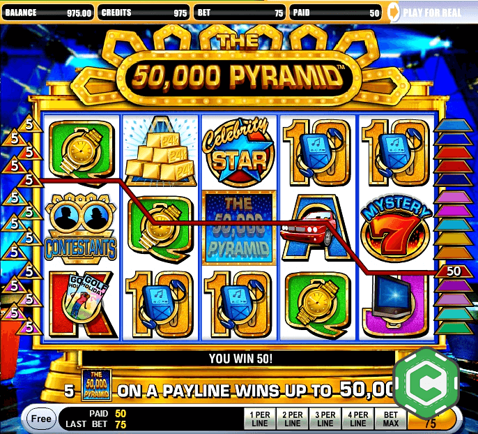 50,000 Pyramid Online Pokie