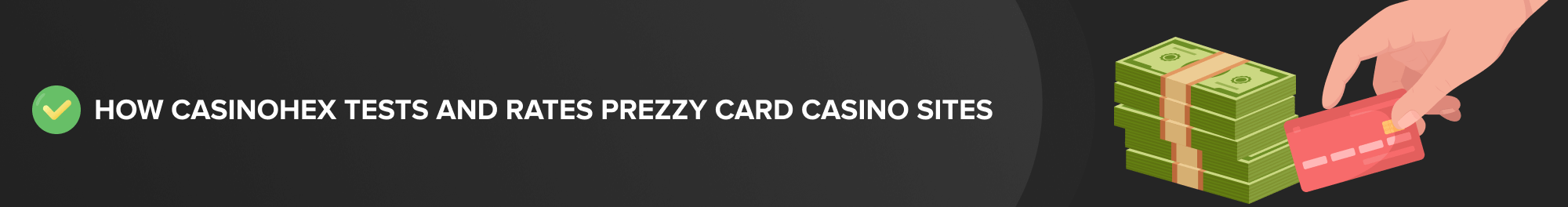 How we rate Prezzy Card casinos