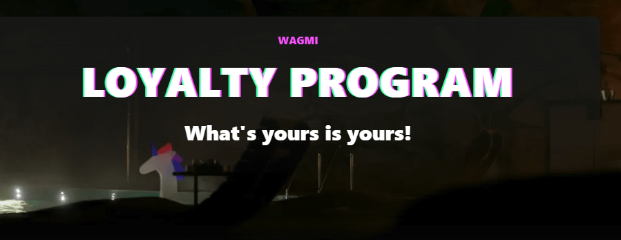 Wagmi Casino Loyalty program