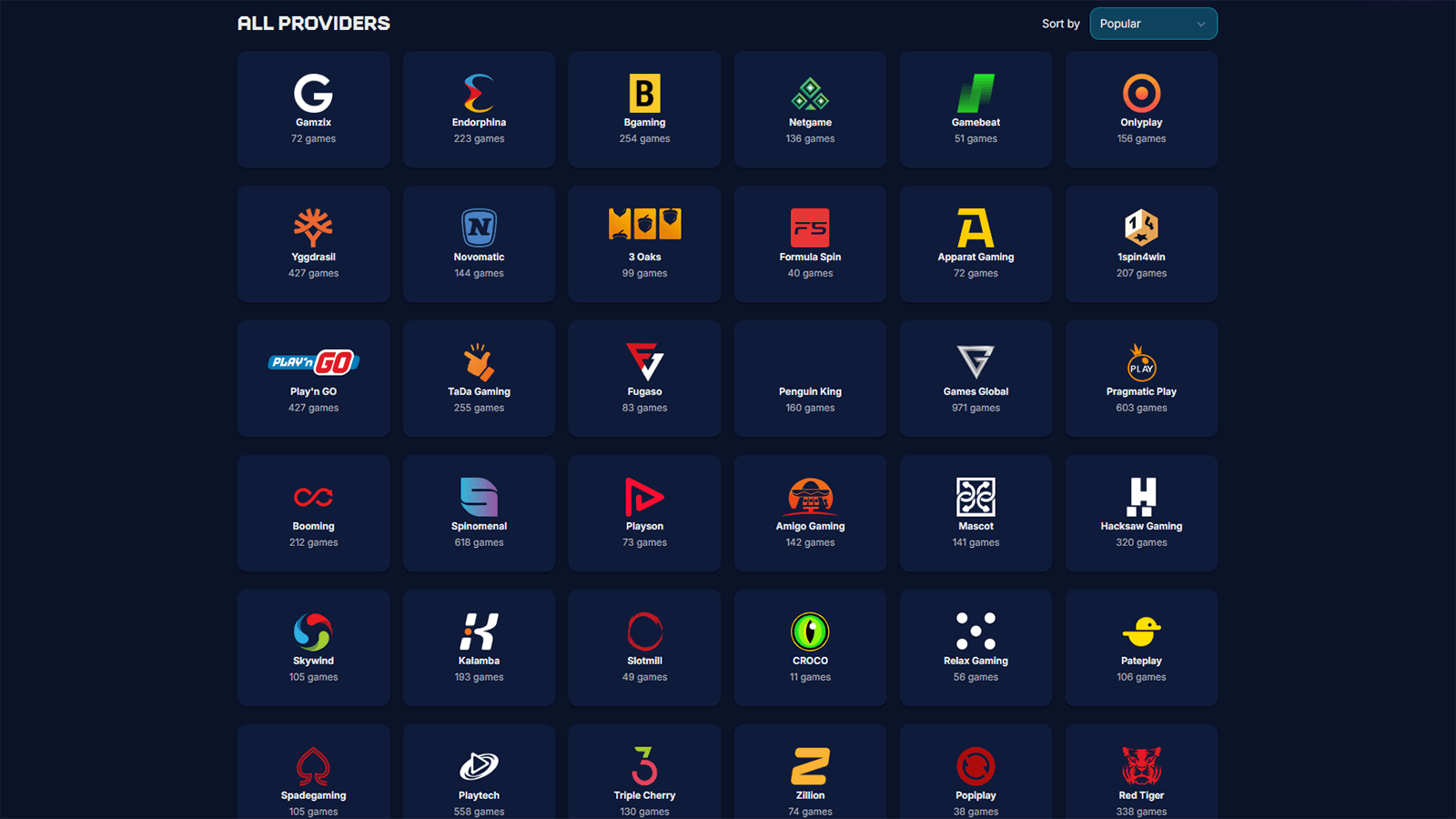 XON Casino Providers in New Zealand