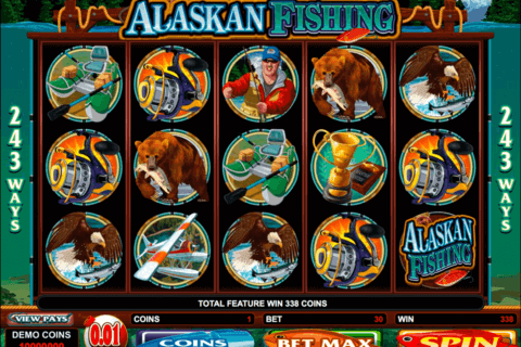 alaskan fishing microgaming pokie