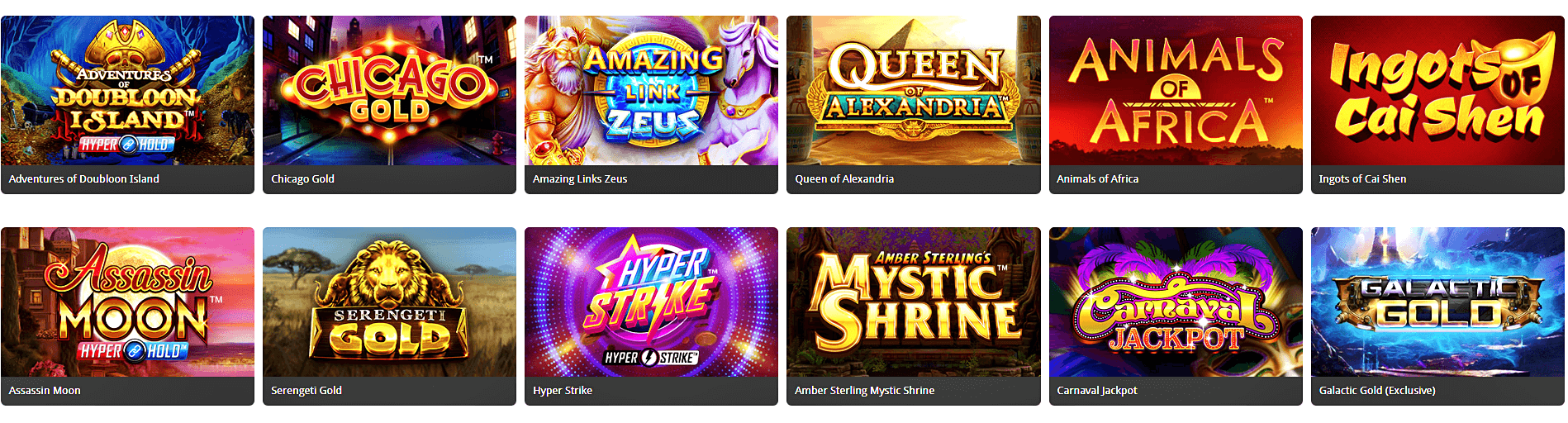 All Jackpots Casino Games Collection