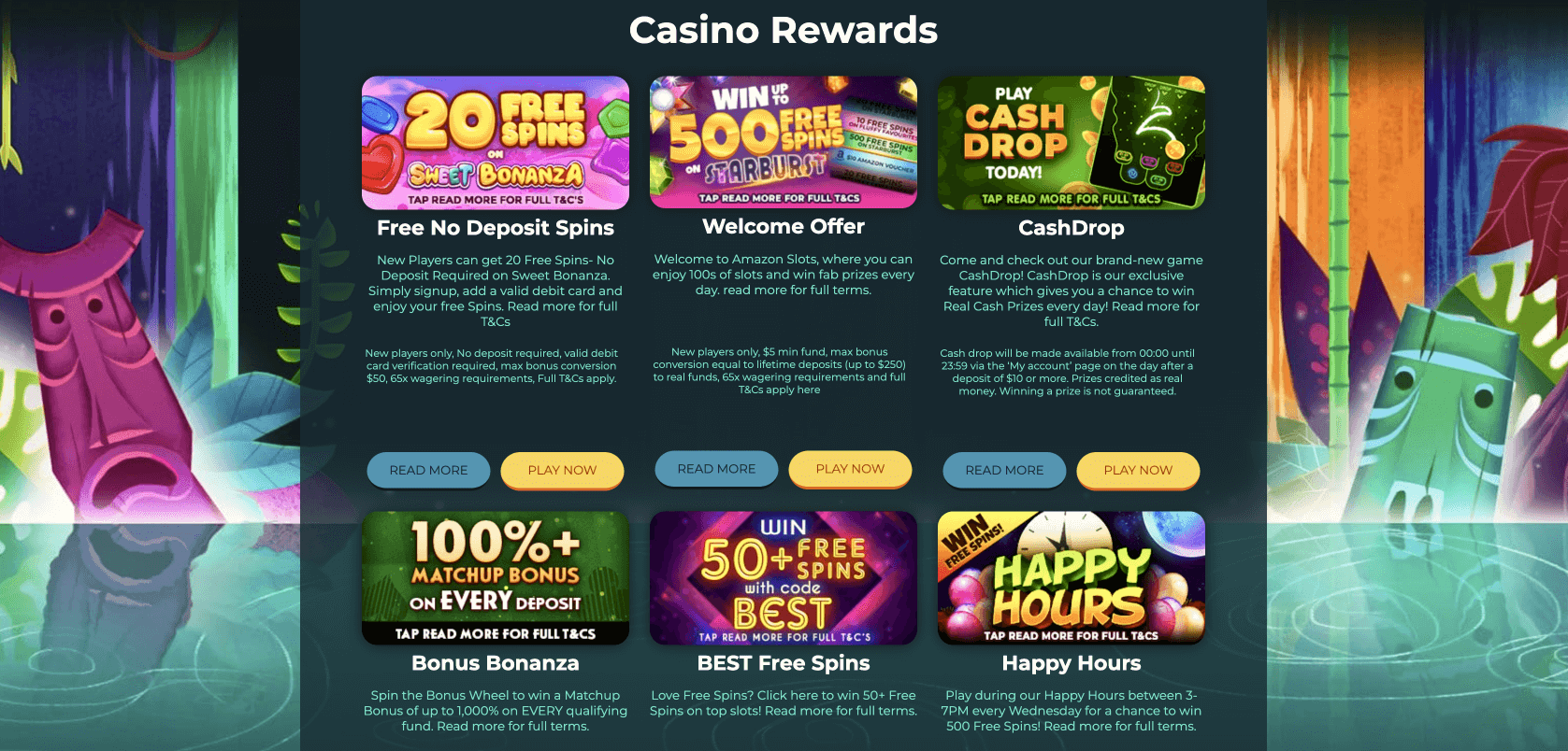 amazon slots casino promotions