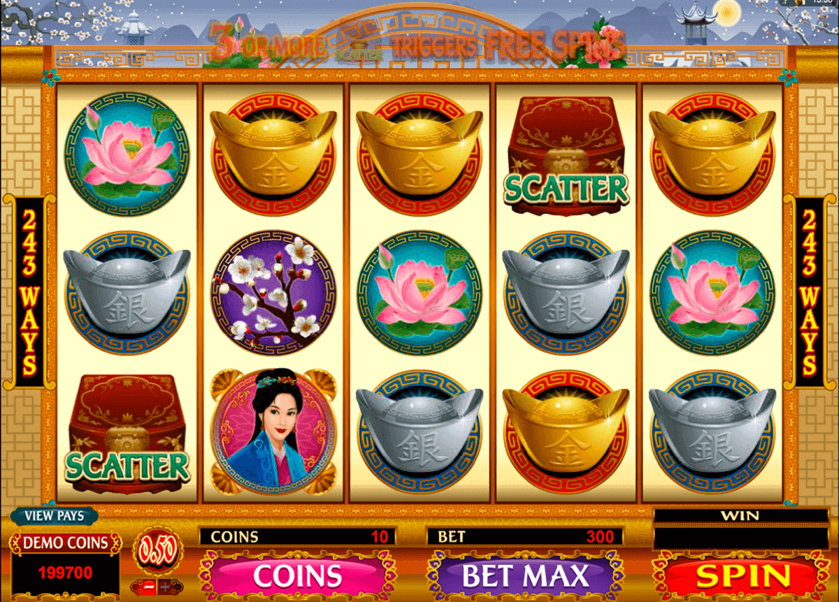 asian beauty microgaming pokie 