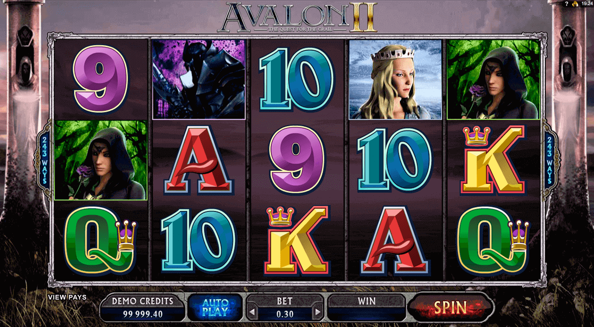 Avalon II Slot by Microgaming