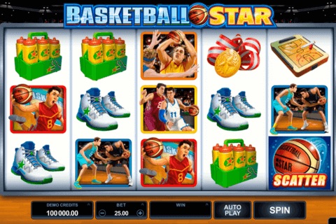 basketball star microgaming pokie
