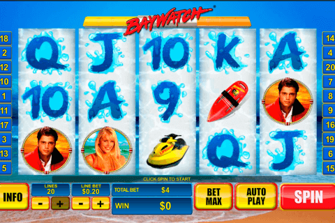 baywatch playtech pokie