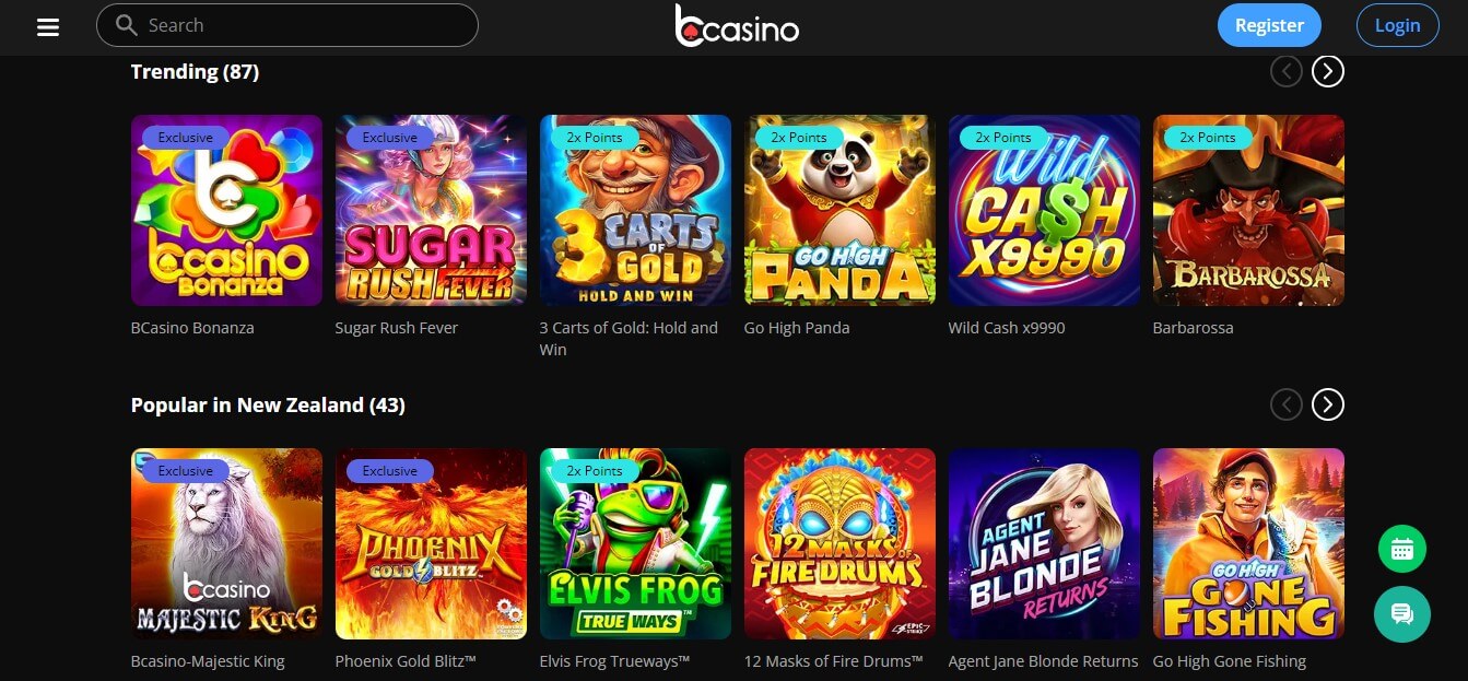 bcasino games