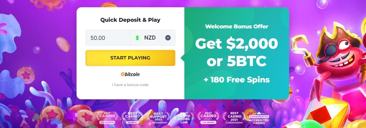 bitstar casino welcomr bonus