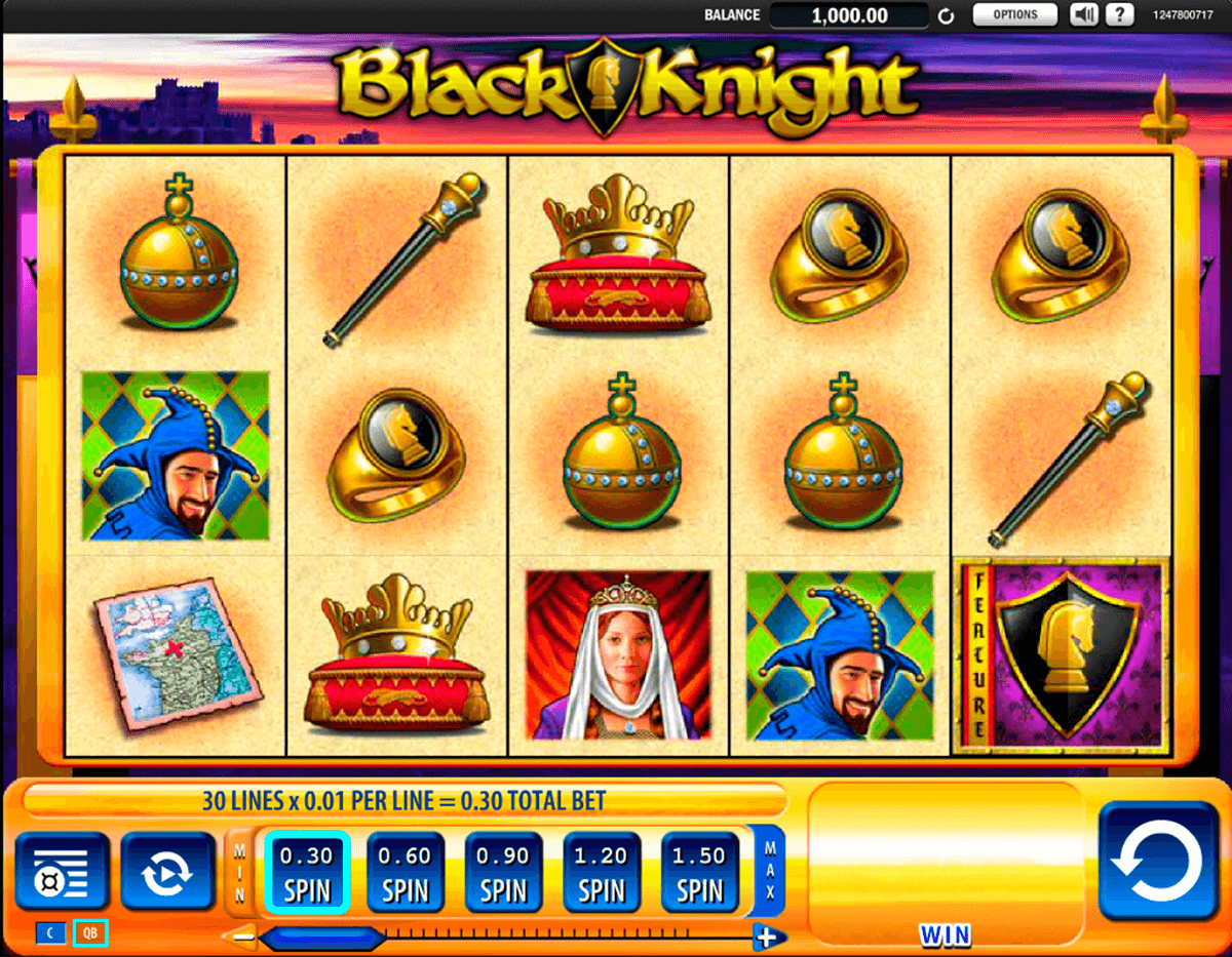 black knight wms pokie