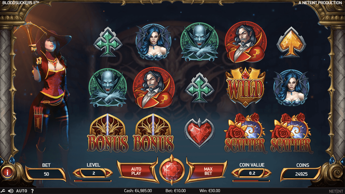 blood suckers ii netent pokie