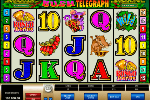 bush telegraph microgaming pokie