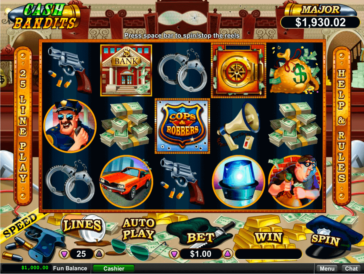 cash bandits rtg pokie