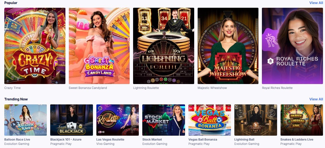 casino friday live games