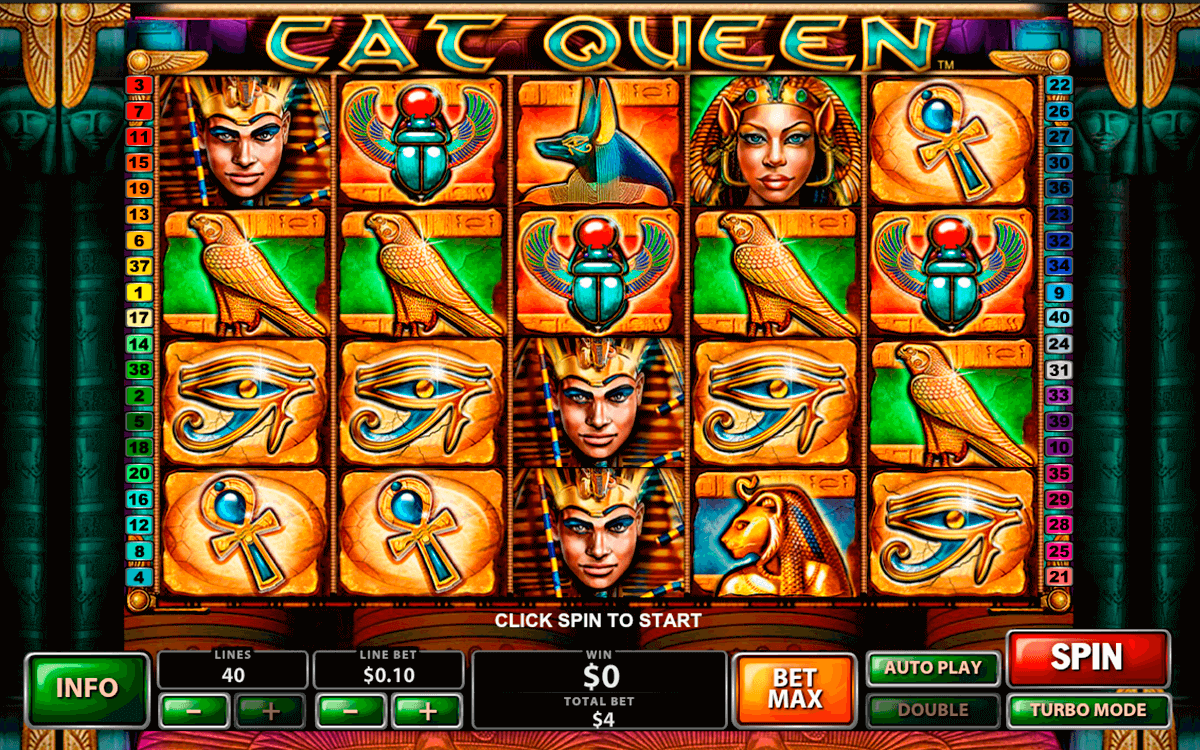 cat queen playtech pokie