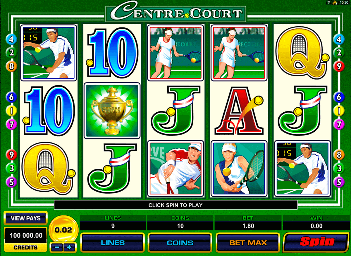 centre court microgaming pokie 