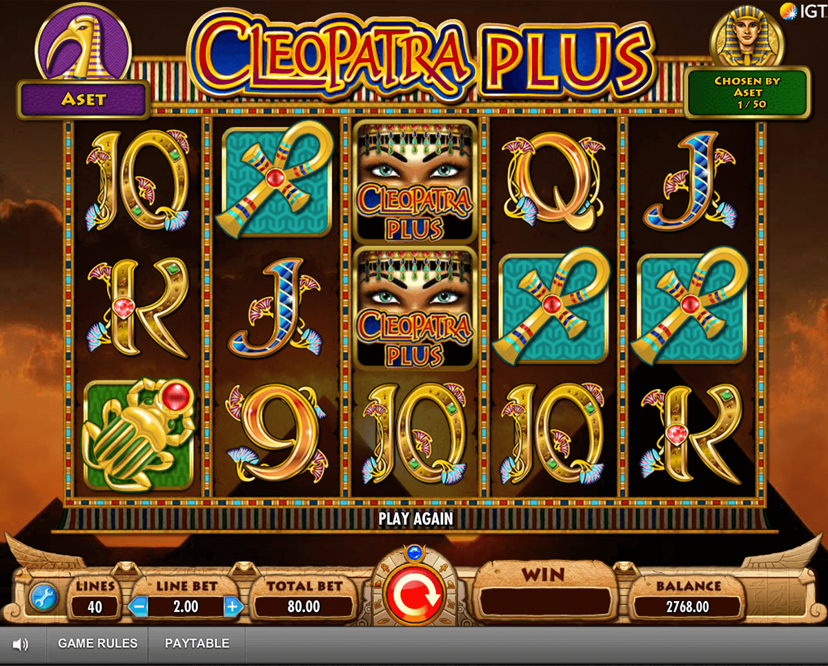 cleopatra plus igt pokie