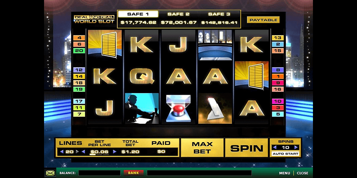 deal or no deal world playtech pokie 