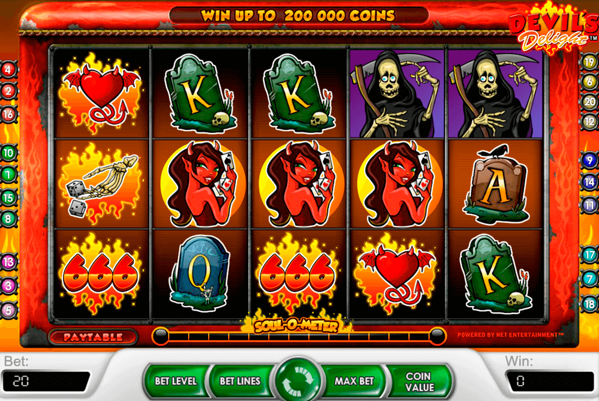 devils delight netent pokie 