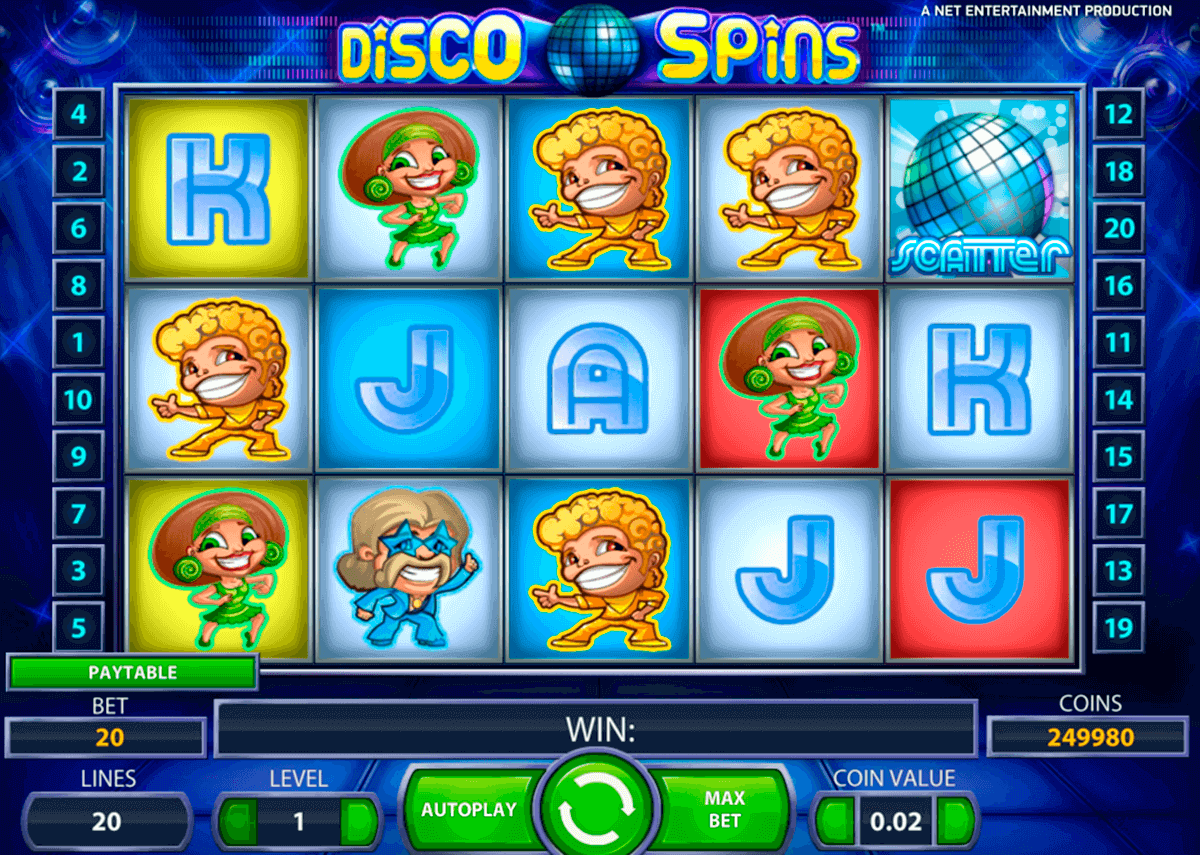 disco spins netent pokie
