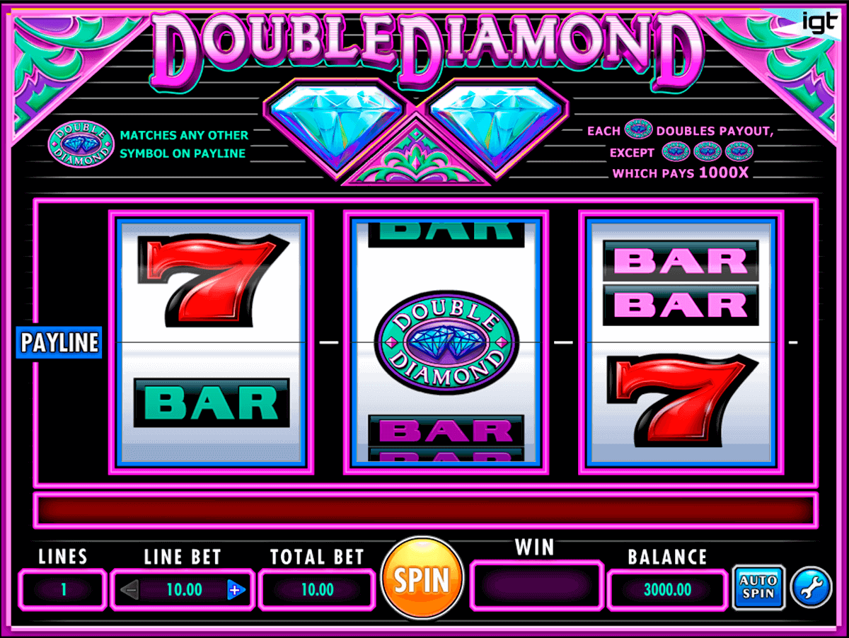 double diamond igt pokie