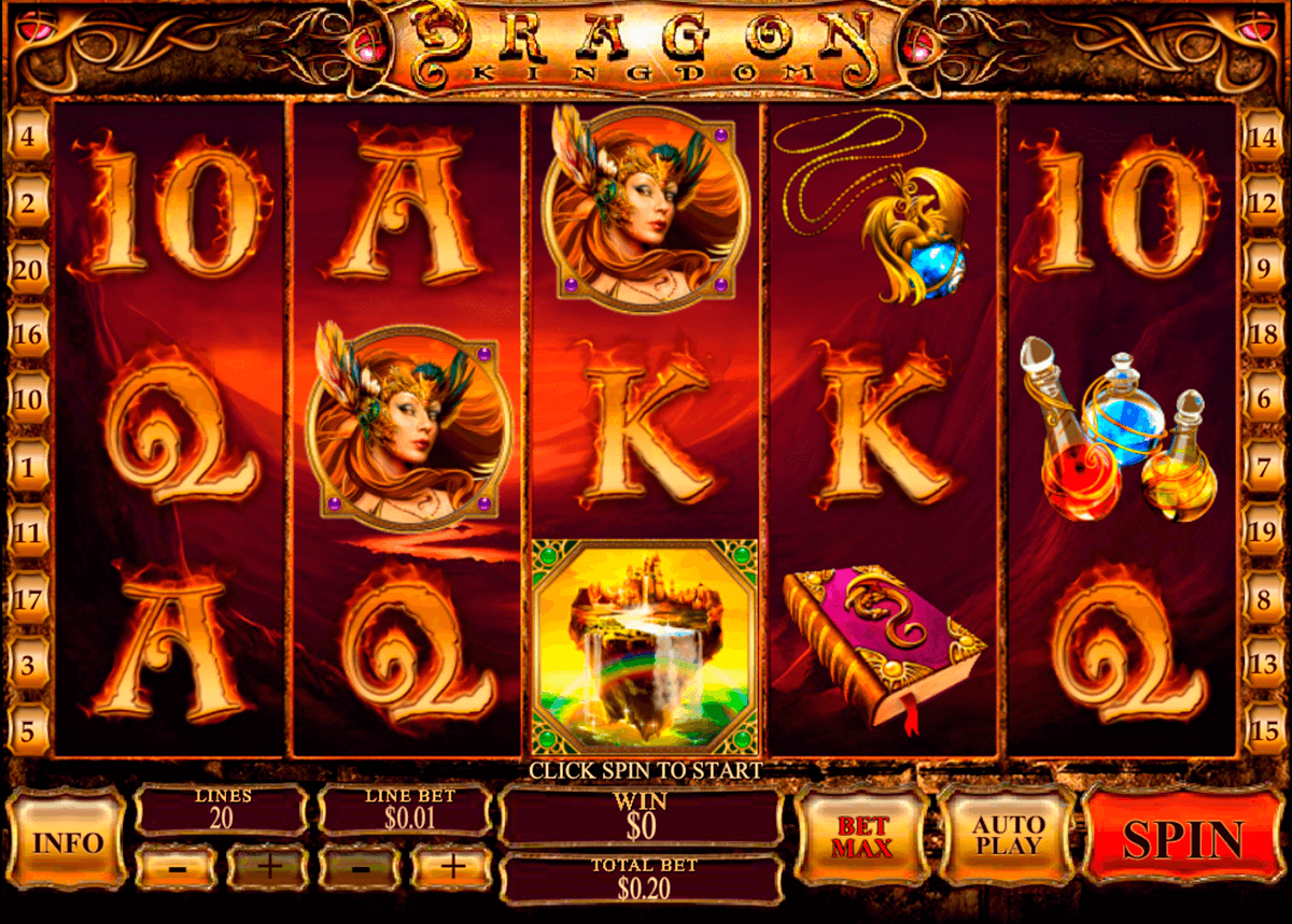 dragon kingdom playtech pokie