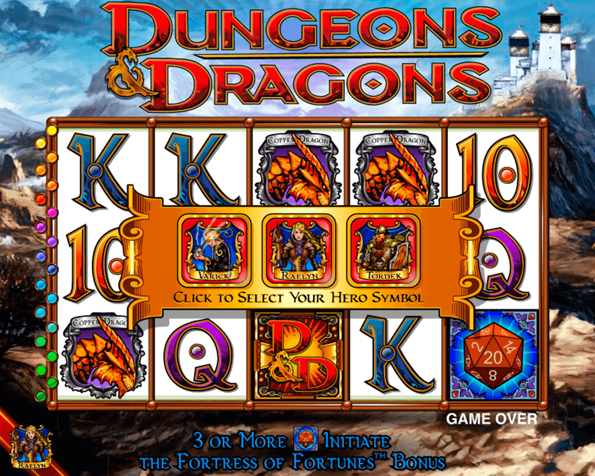 dungeons and dragons igt pokie