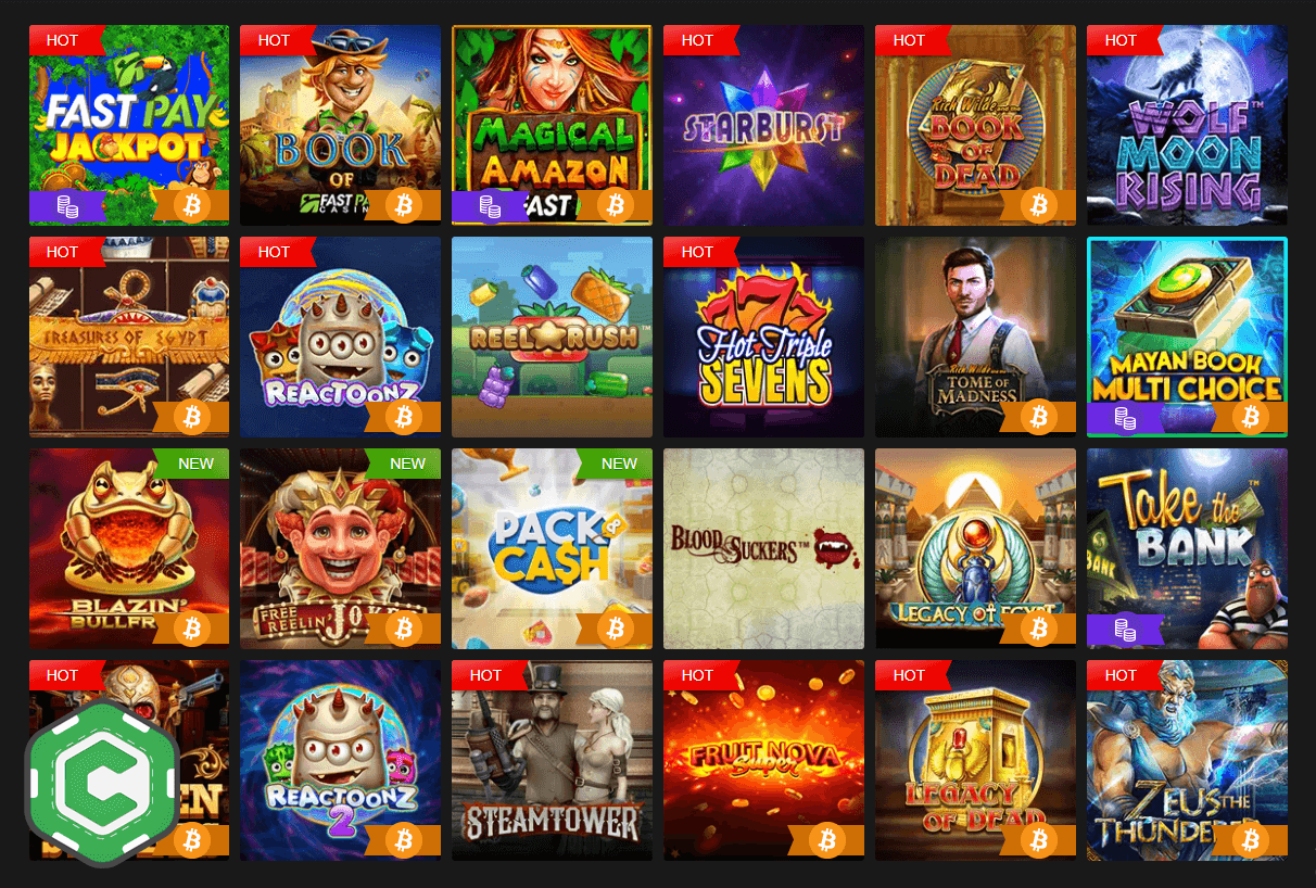 FastPay Casino Games