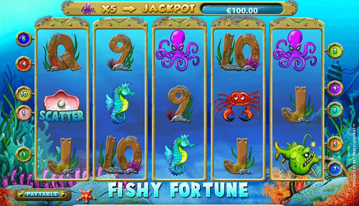 fishy fortune netent pokie