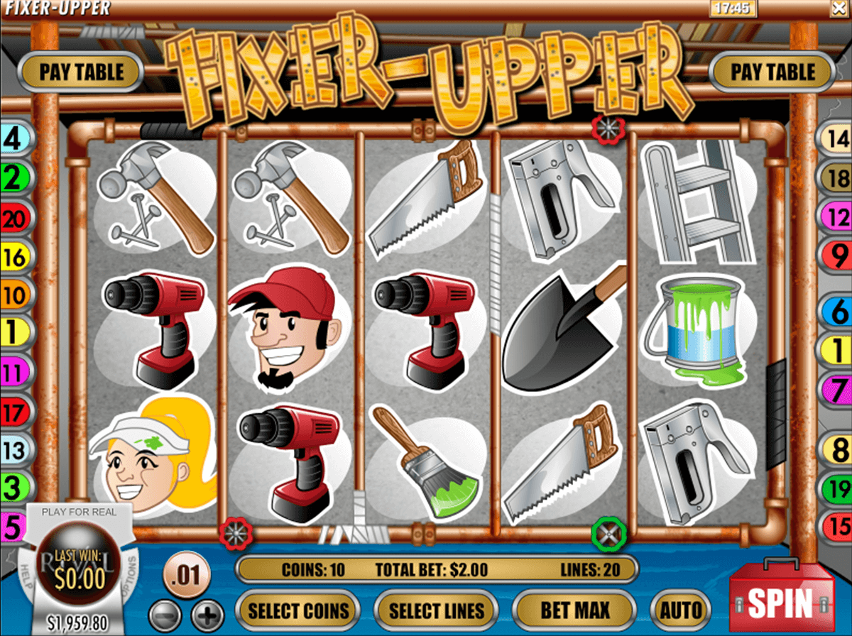 fixer upper rival pokie