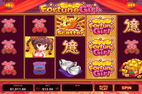 fortune girl microgaming pokie