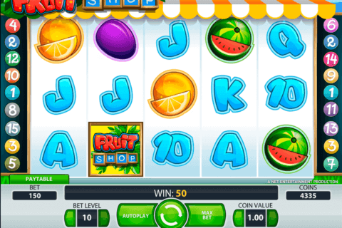 fruit shop netent pokie