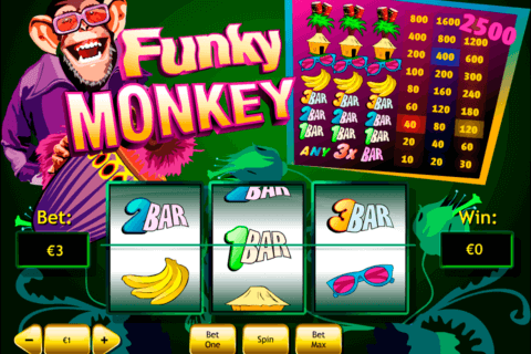 funky monkey playtech pokie