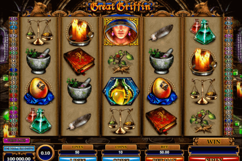 great griffin microgaming pokie