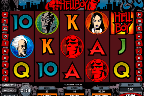 hellboy microgaming pokie
