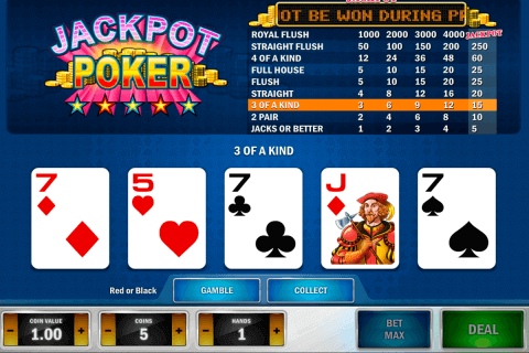 jackpot poker playn go video poker