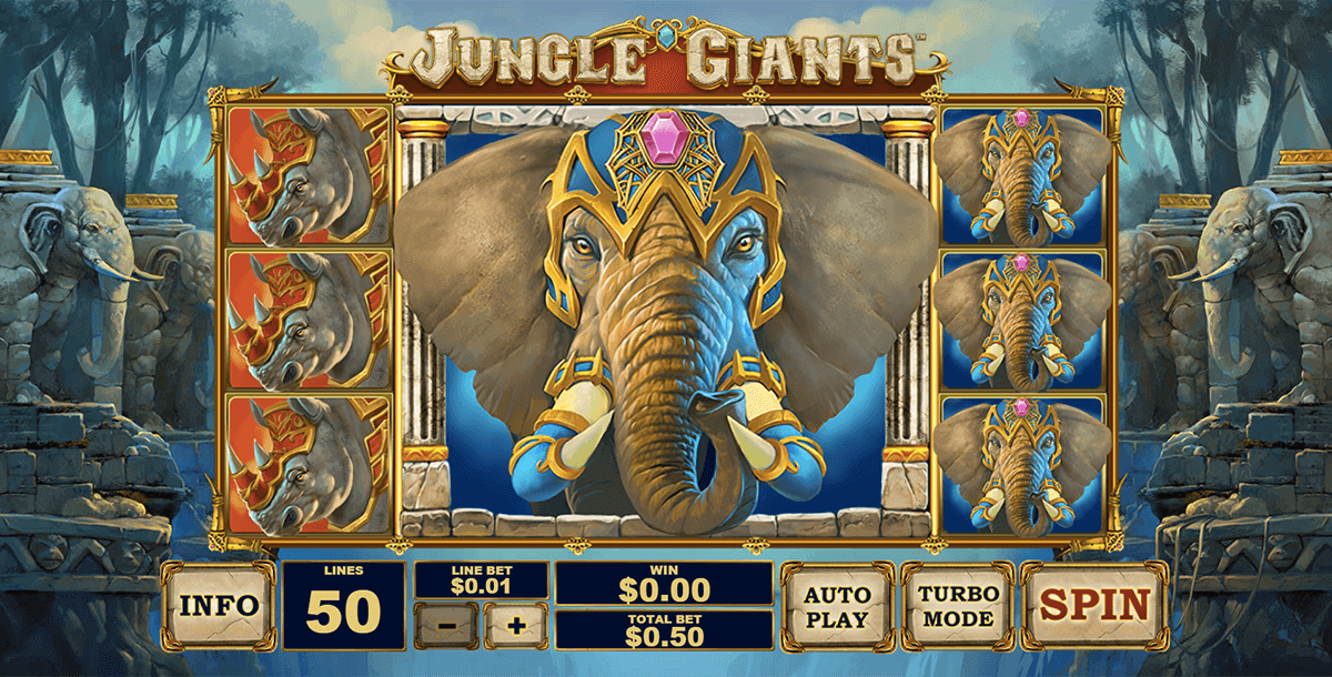 jungle giants playtech pokie