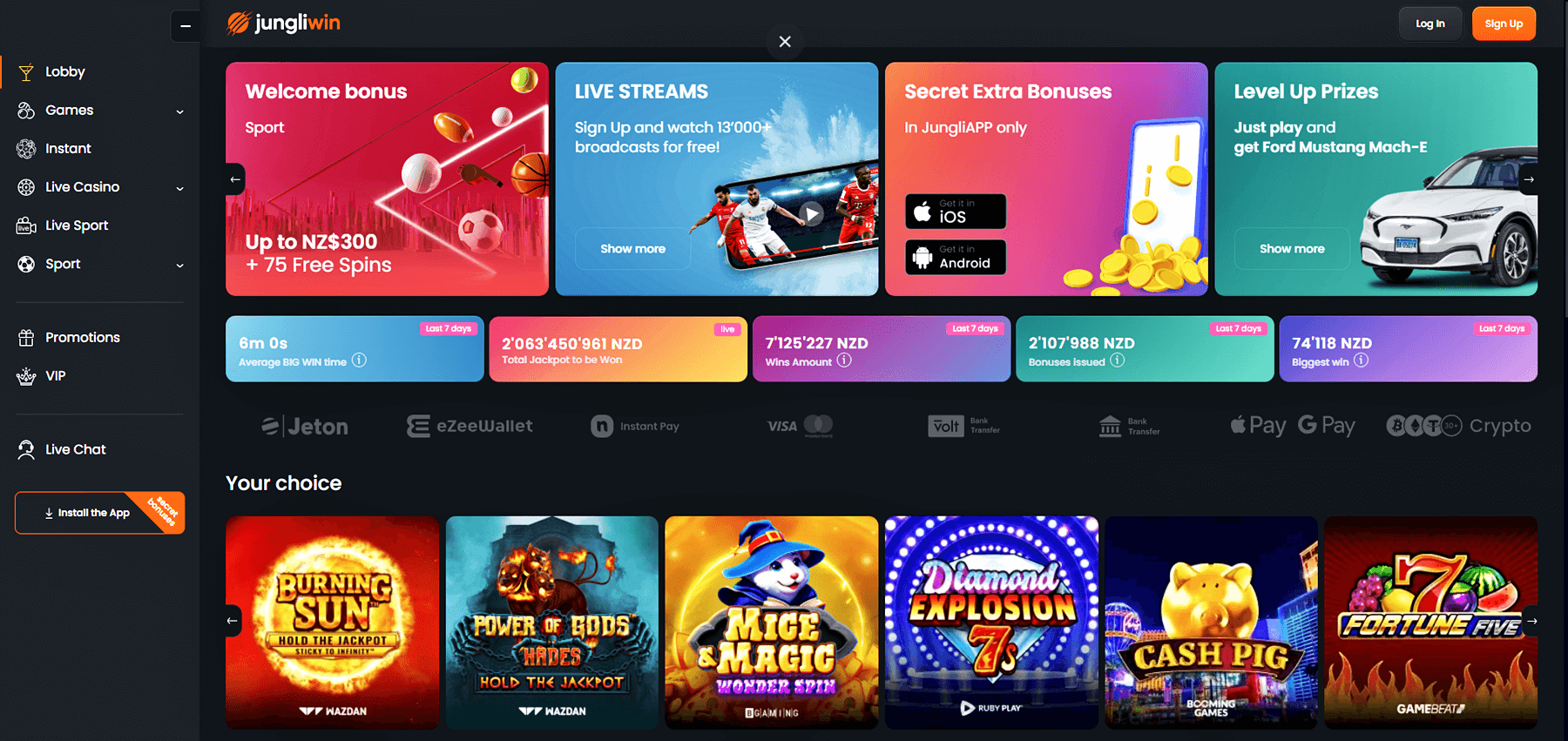 jungliwin online casino