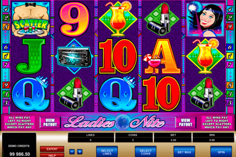 ladies nite microgaming pokie