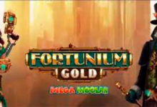 logo fortunium gold mega moolah stormcraft studios