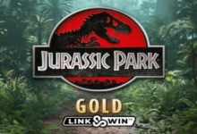 logo jurassic park gold stormcraft studios