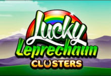 logo lucky leprechaun clusters microgaming