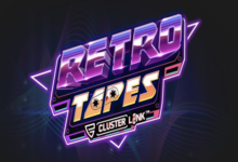 logo retro tapes push gaming