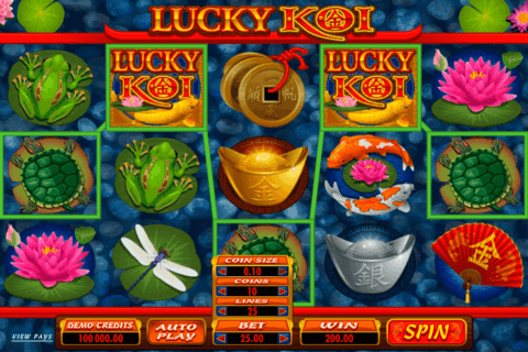 lucky koi microgaming pokie
