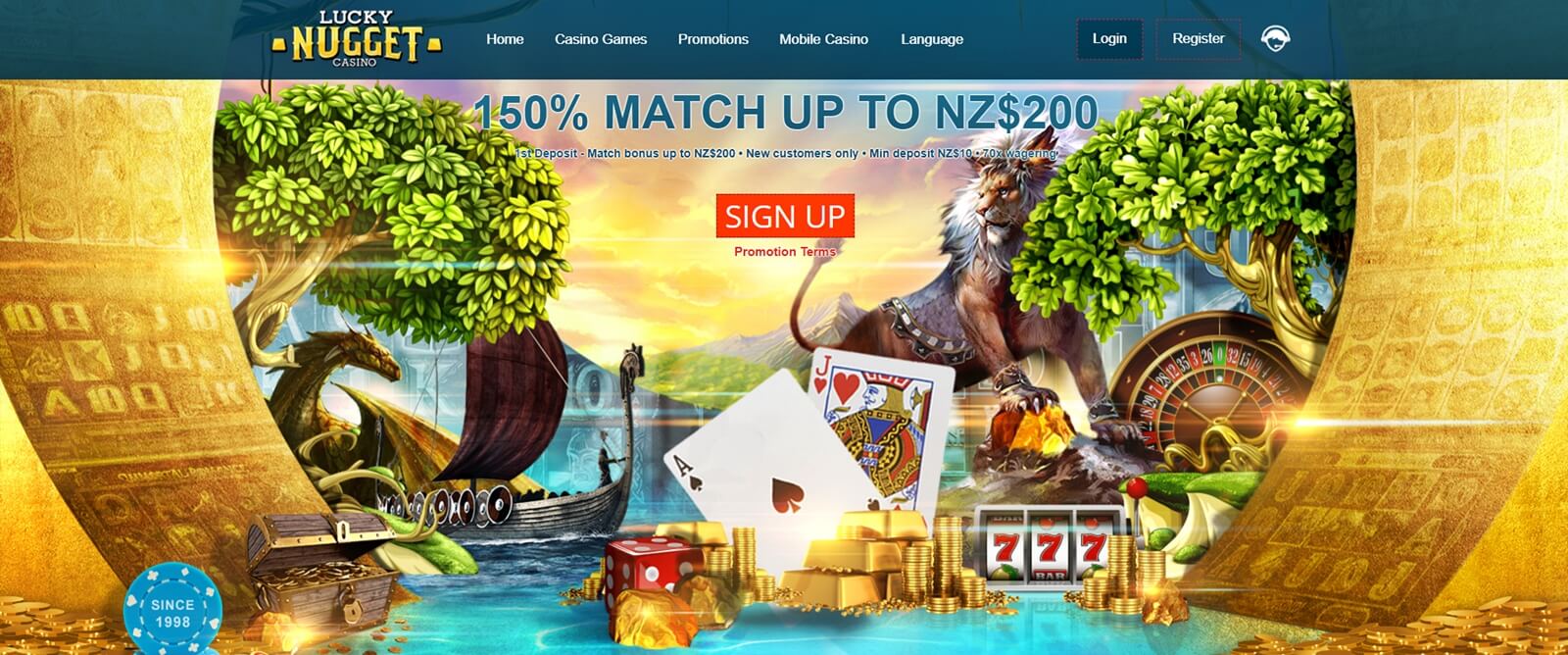 Lucky Nugget Casino Site