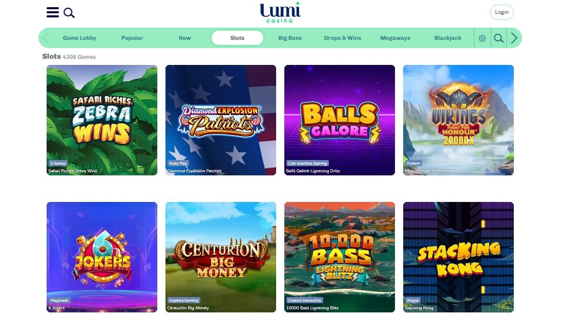 lumi casino slot games