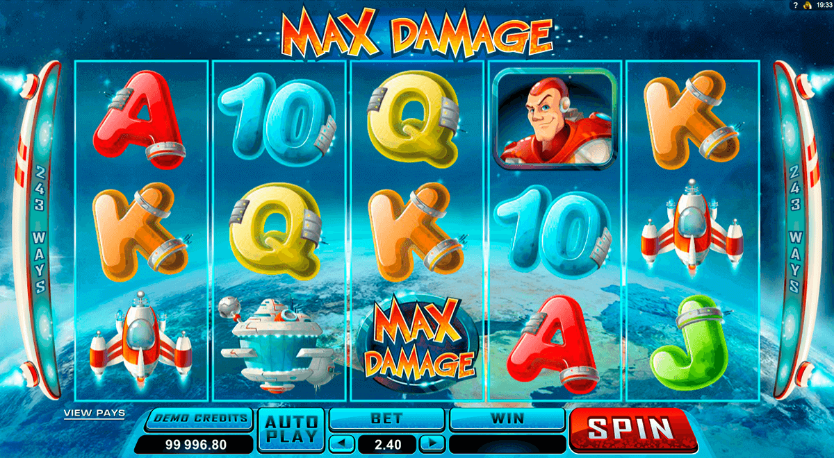 max damage microgaming pokie