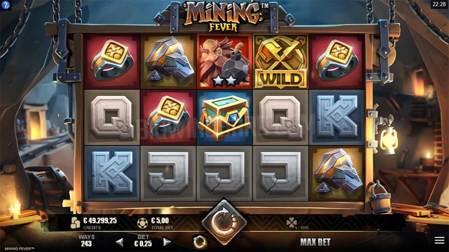 Mining Fever Slot by Rabcat